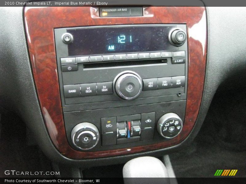 Imperial Blue Metallic / Ebony 2010 Chevrolet Impala LT