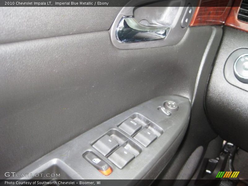 Imperial Blue Metallic / Ebony 2010 Chevrolet Impala LT