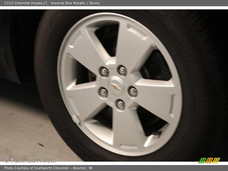 Imperial Blue Metallic / Ebony 2010 Chevrolet Impala LT