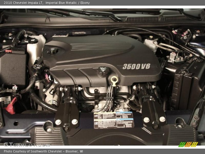 Imperial Blue Metallic / Ebony 2010 Chevrolet Impala LT