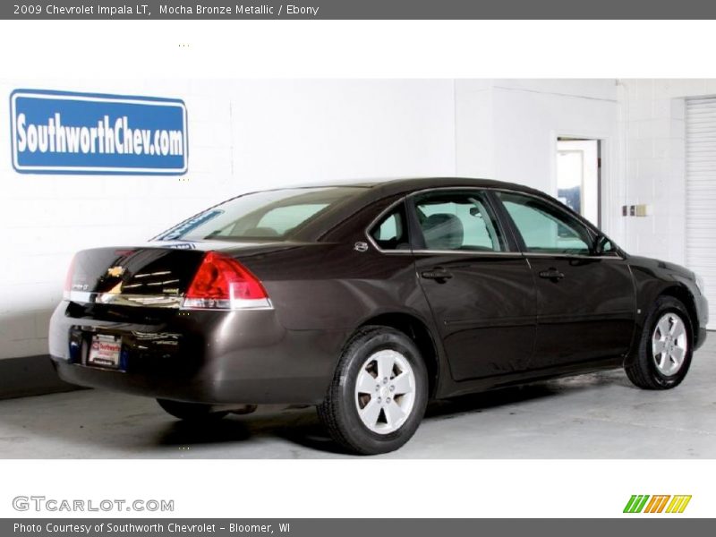 Mocha Bronze Metallic / Ebony 2009 Chevrolet Impala LT