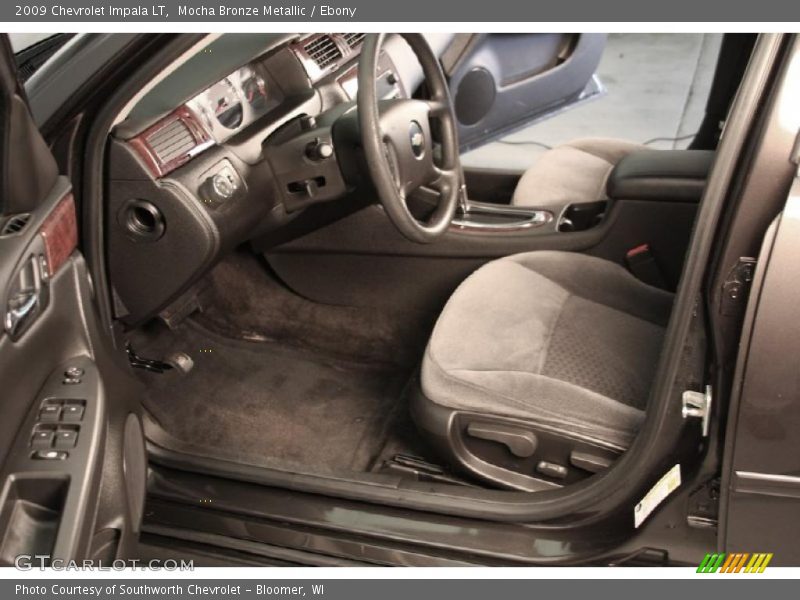 Mocha Bronze Metallic / Ebony 2009 Chevrolet Impala LT