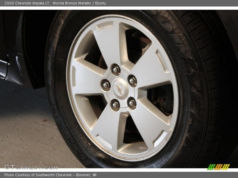 Mocha Bronze Metallic / Ebony 2009 Chevrolet Impala LT