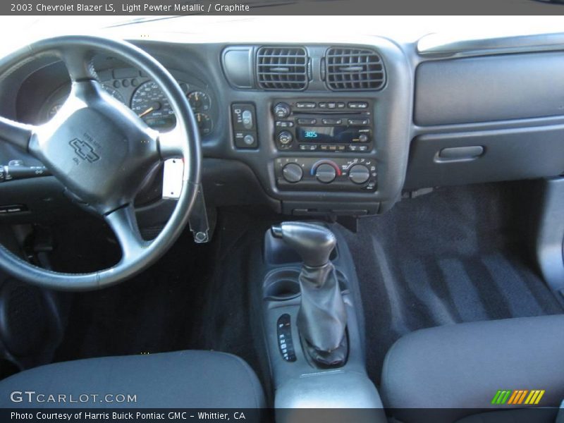 Light Pewter Metallic / Graphite 2003 Chevrolet Blazer LS