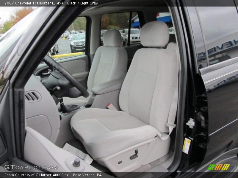 Black / Light Gray 2007 Chevrolet TrailBlazer LS 4x4