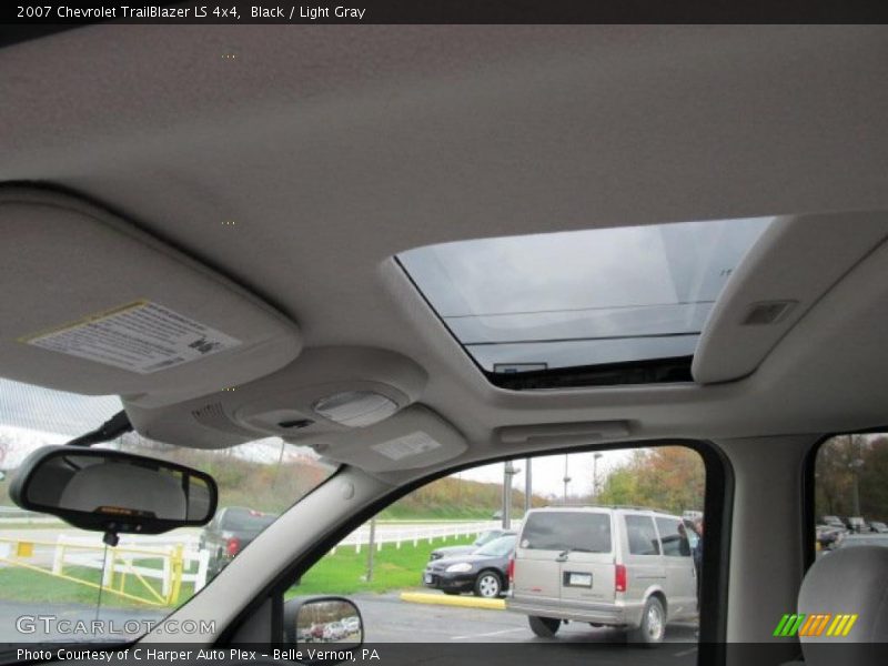 Black / Light Gray 2007 Chevrolet TrailBlazer LS 4x4