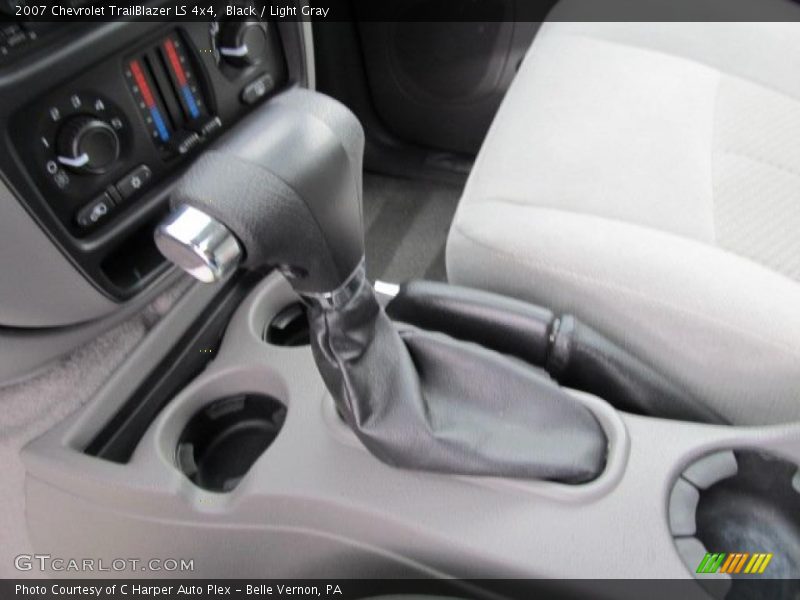 Black / Light Gray 2007 Chevrolet TrailBlazer LS 4x4