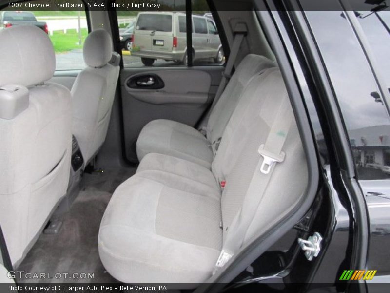 Black / Light Gray 2007 Chevrolet TrailBlazer LS 4x4