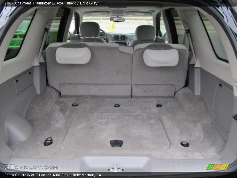 Black / Light Gray 2007 Chevrolet TrailBlazer LS 4x4