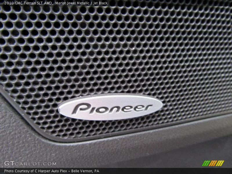 Merlot Jewel Metallic / Jet Black 2010 GMC Terrain SLT AWD
