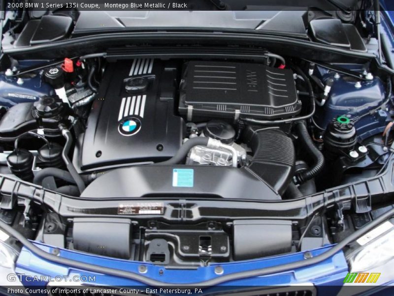  2008 1 Series 135i Coupe Engine - 3.0 Liter Twin-Turbocharged DOHC 24-Valve VVT Inline 6 Cylinder