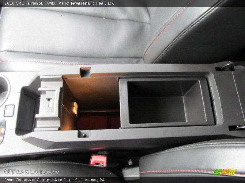 Merlot Jewel Metallic / Jet Black 2010 GMC Terrain SLT AWD