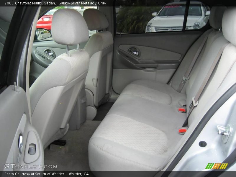 Galaxy Silver Metallic / Gray 2005 Chevrolet Malibu Sedan