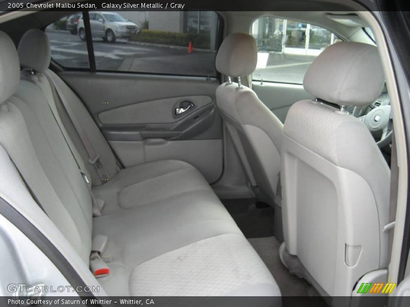 Galaxy Silver Metallic / Gray 2005 Chevrolet Malibu Sedan