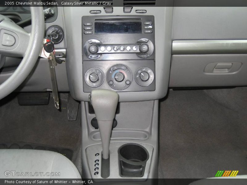 Galaxy Silver Metallic / Gray 2005 Chevrolet Malibu Sedan