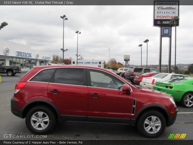 Crystal Red Tintcoat / Gray 2010 Saturn VUE XE