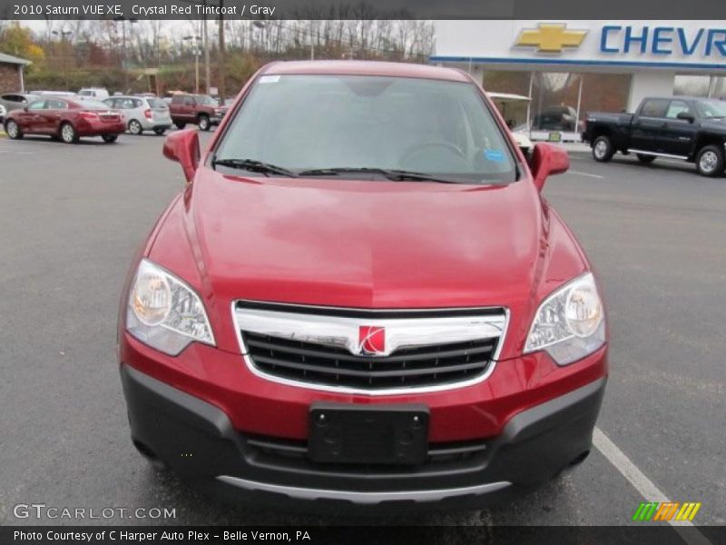 Crystal Red Tintcoat / Gray 2010 Saturn VUE XE