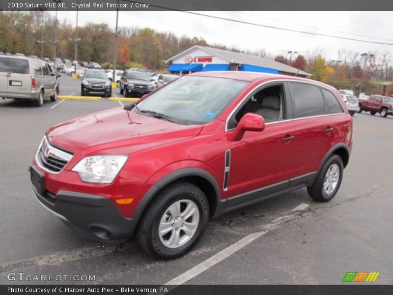 Crystal Red Tintcoat / Gray 2010 Saturn VUE XE