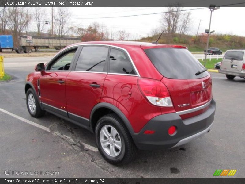 Crystal Red Tintcoat / Gray 2010 Saturn VUE XE