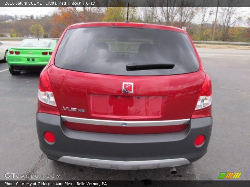 Crystal Red Tintcoat / Gray 2010 Saturn VUE XE
