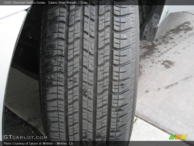 Galaxy Silver Metallic / Gray 2005 Chevrolet Malibu Sedan