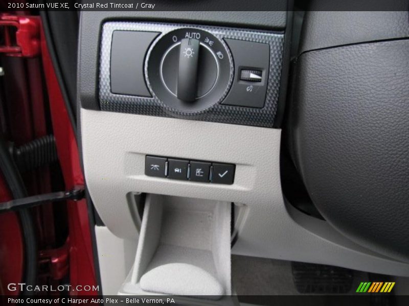 Controls of 2010 VUE XE