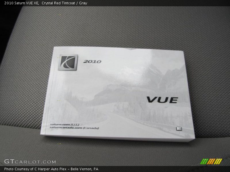 Crystal Red Tintcoat / Gray 2010 Saturn VUE XE
