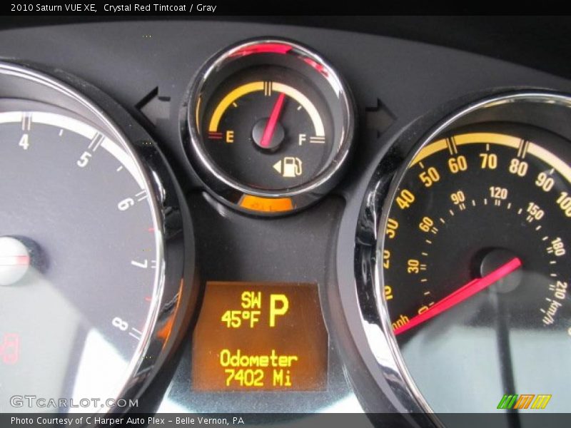 Crystal Red Tintcoat / Gray 2010 Saturn VUE XE