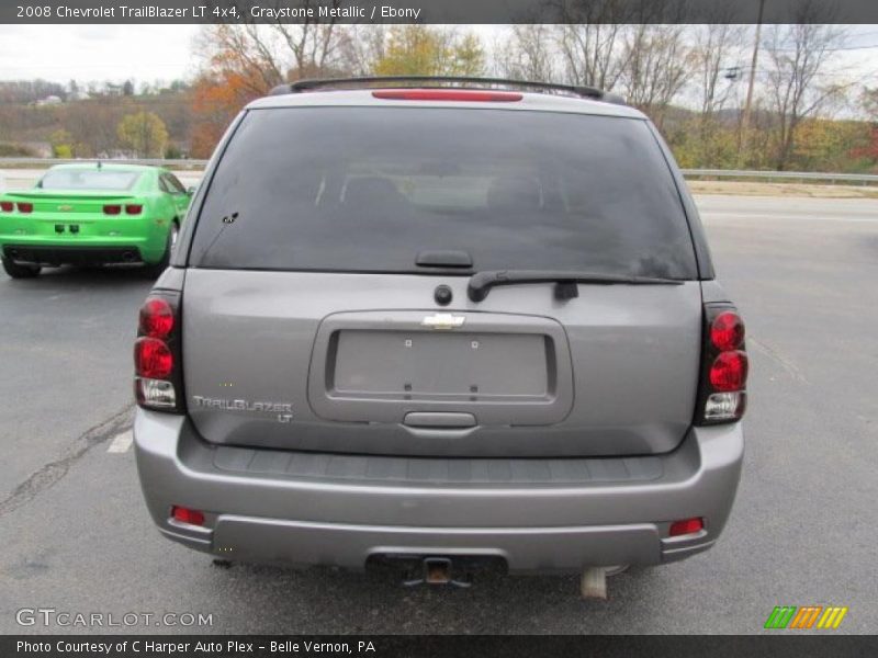 Graystone Metallic / Ebony 2008 Chevrolet TrailBlazer LT 4x4