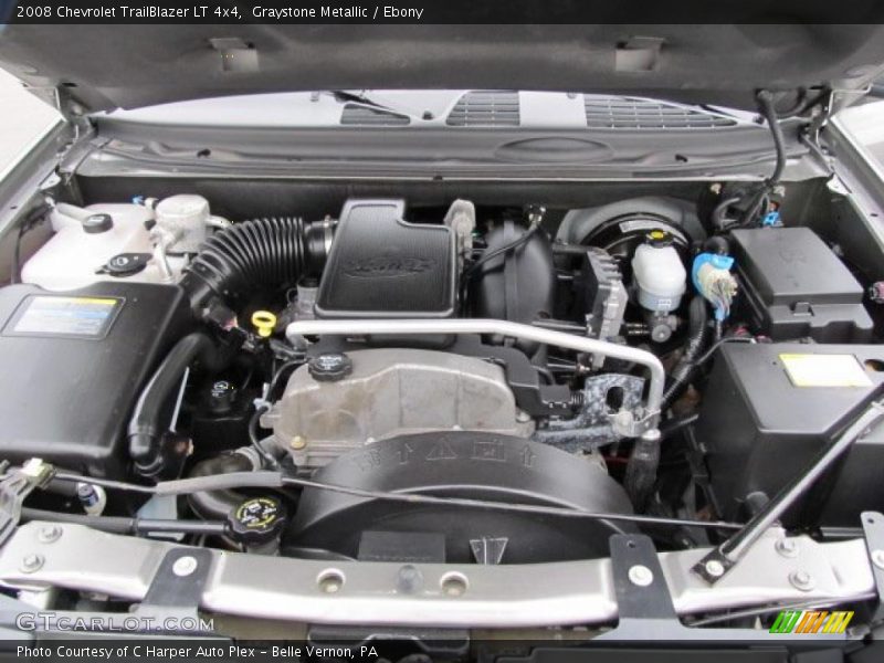 Graystone Metallic / Ebony 2008 Chevrolet TrailBlazer LT 4x4
