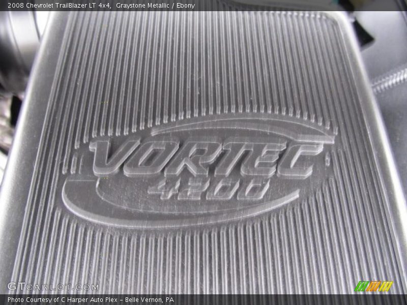 Graystone Metallic / Ebony 2008 Chevrolet TrailBlazer LT 4x4
