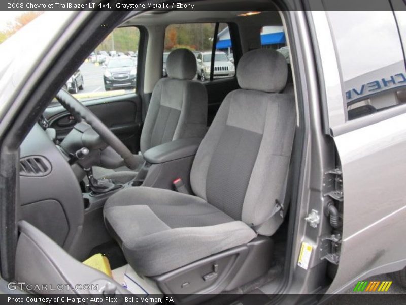 Graystone Metallic / Ebony 2008 Chevrolet TrailBlazer LT 4x4