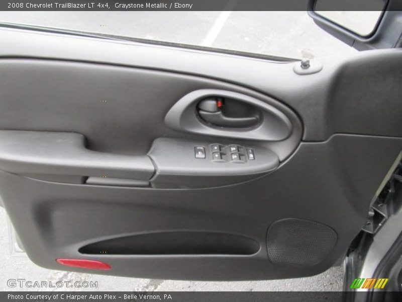 Graystone Metallic / Ebony 2008 Chevrolet TrailBlazer LT 4x4