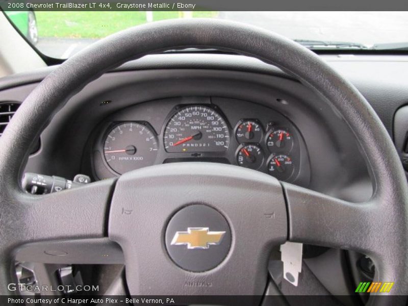 Graystone Metallic / Ebony 2008 Chevrolet TrailBlazer LT 4x4