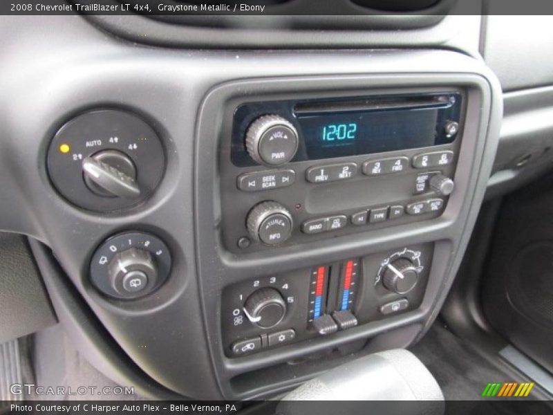 Graystone Metallic / Ebony 2008 Chevrolet TrailBlazer LT 4x4