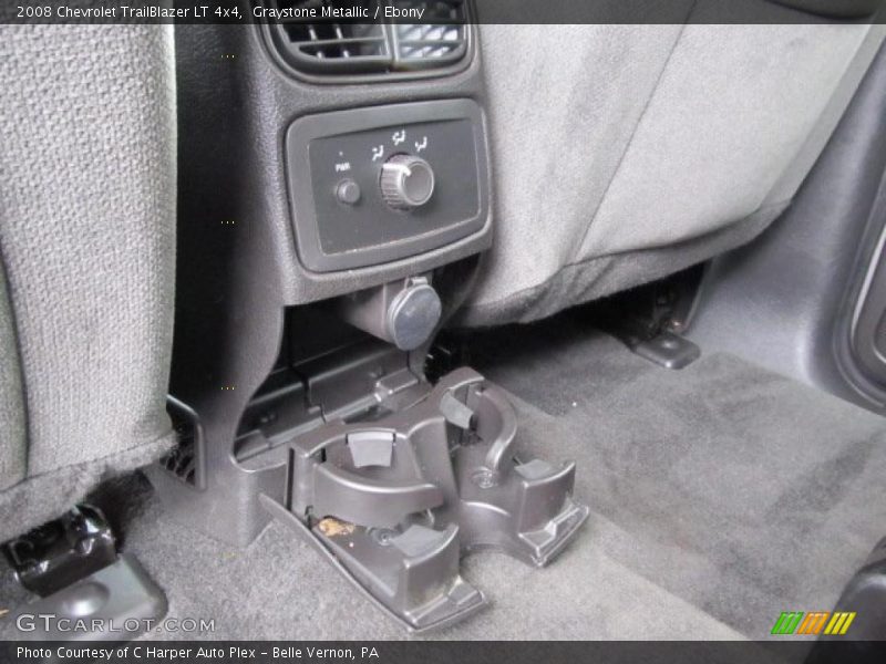 Graystone Metallic / Ebony 2008 Chevrolet TrailBlazer LT 4x4