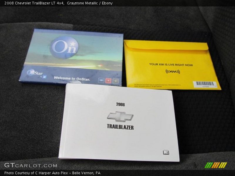 Graystone Metallic / Ebony 2008 Chevrolet TrailBlazer LT 4x4