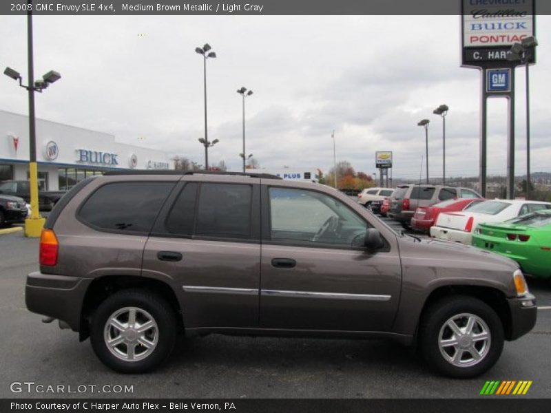 Medium Brown Metallic / Light Gray 2008 GMC Envoy SLE 4x4