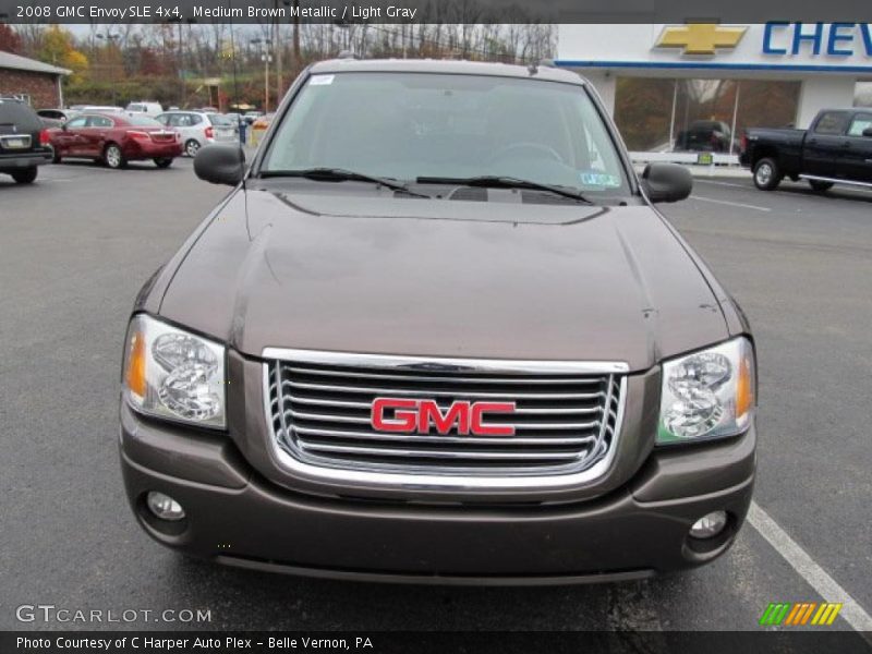 Medium Brown Metallic / Light Gray 2008 GMC Envoy SLE 4x4
