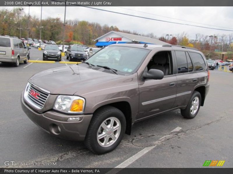 Medium Brown Metallic / Light Gray 2008 GMC Envoy SLE 4x4