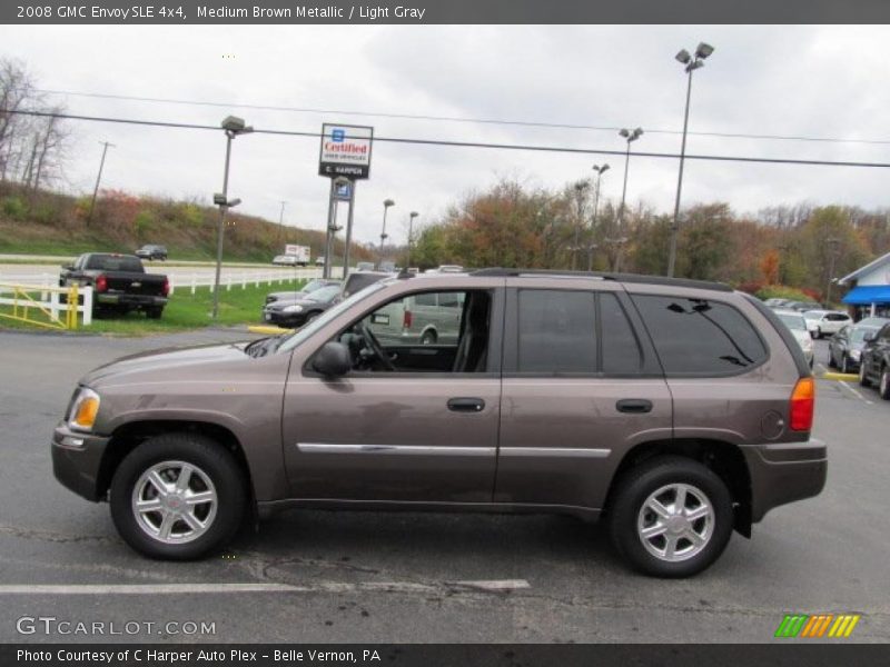 Medium Brown Metallic / Light Gray 2008 GMC Envoy SLE 4x4
