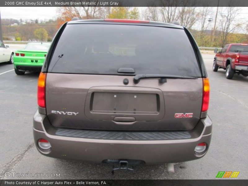 Medium Brown Metallic / Light Gray 2008 GMC Envoy SLE 4x4