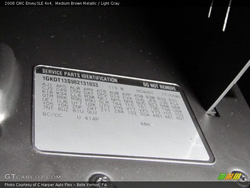 Medium Brown Metallic / Light Gray 2008 GMC Envoy SLE 4x4