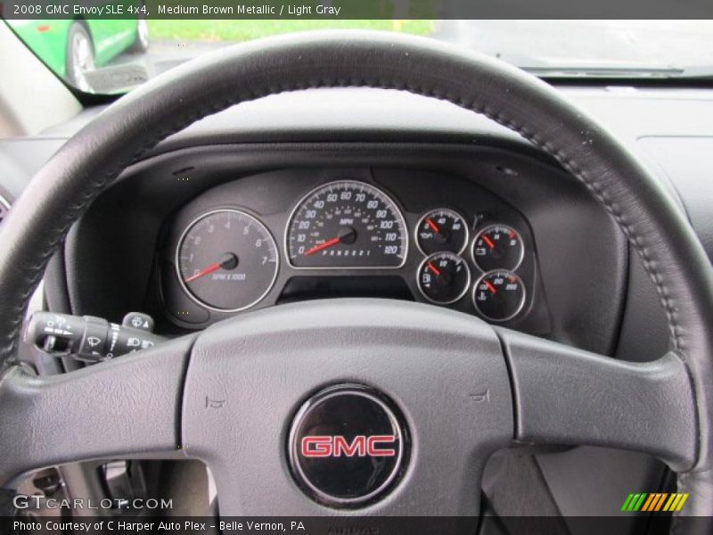 Medium Brown Metallic / Light Gray 2008 GMC Envoy SLE 4x4