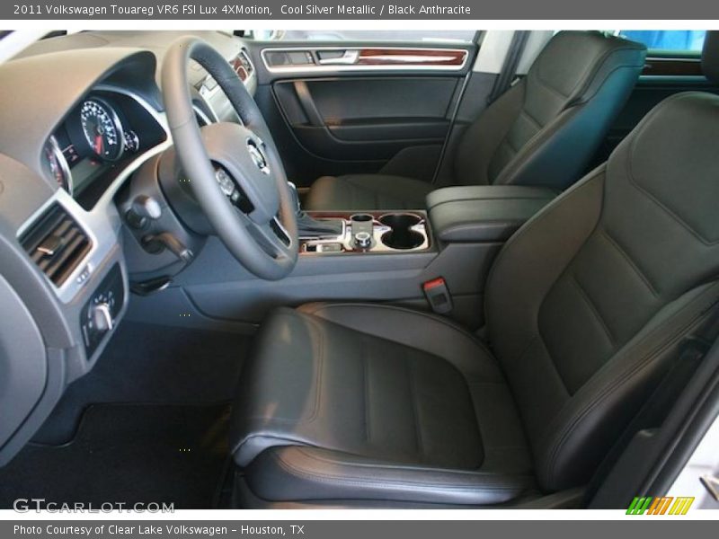  2011 Touareg VR6 FSI Lux 4XMotion Black Anthracite Interior