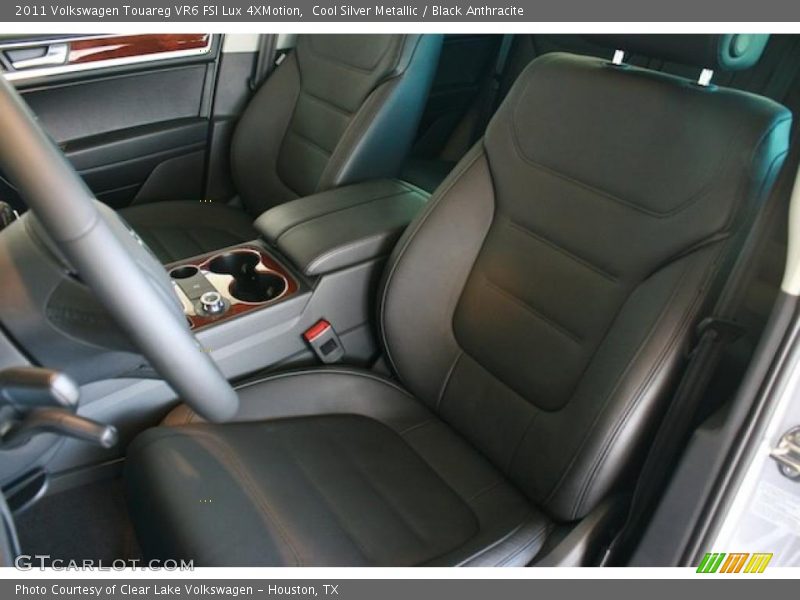  2011 Touareg VR6 FSI Lux 4XMotion Black Anthracite Interior