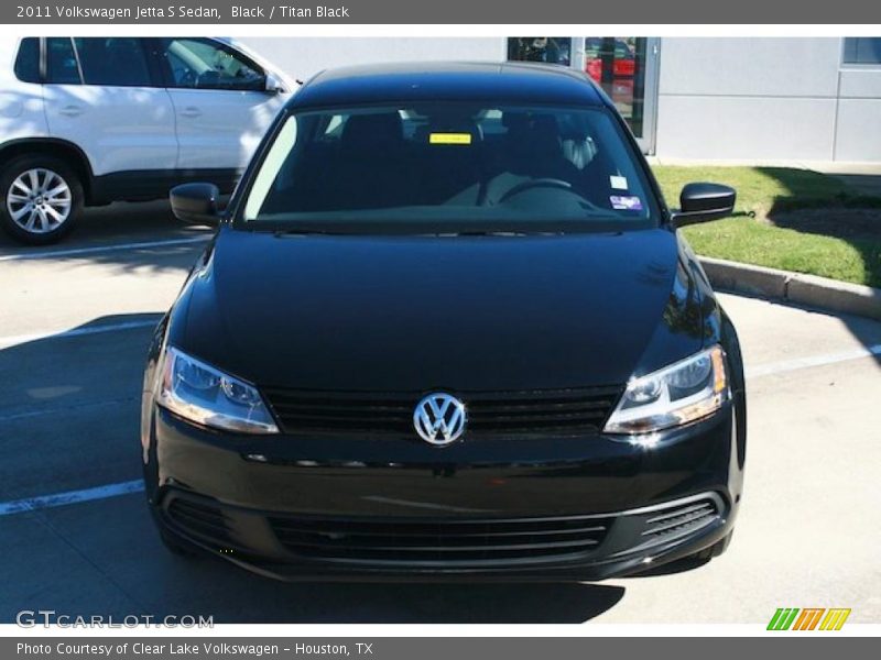 Black / Titan Black 2011 Volkswagen Jetta S Sedan