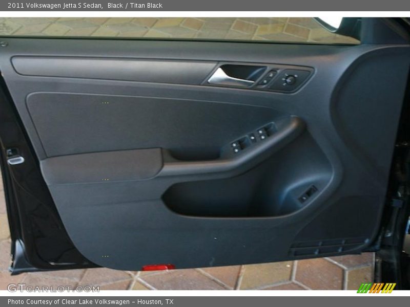 Black / Titan Black 2011 Volkswagen Jetta S Sedan