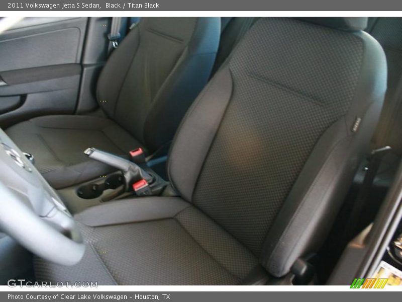 Black / Titan Black 2011 Volkswagen Jetta S Sedan