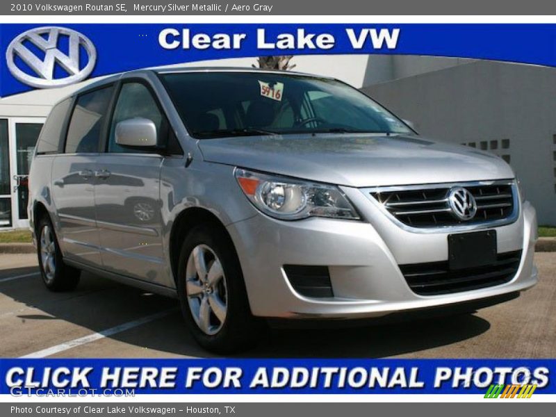 Mercury Silver Metallic / Aero Gray 2010 Volkswagen Routan SE